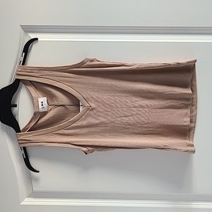 LNA V Neck Slim Tank - Size Small